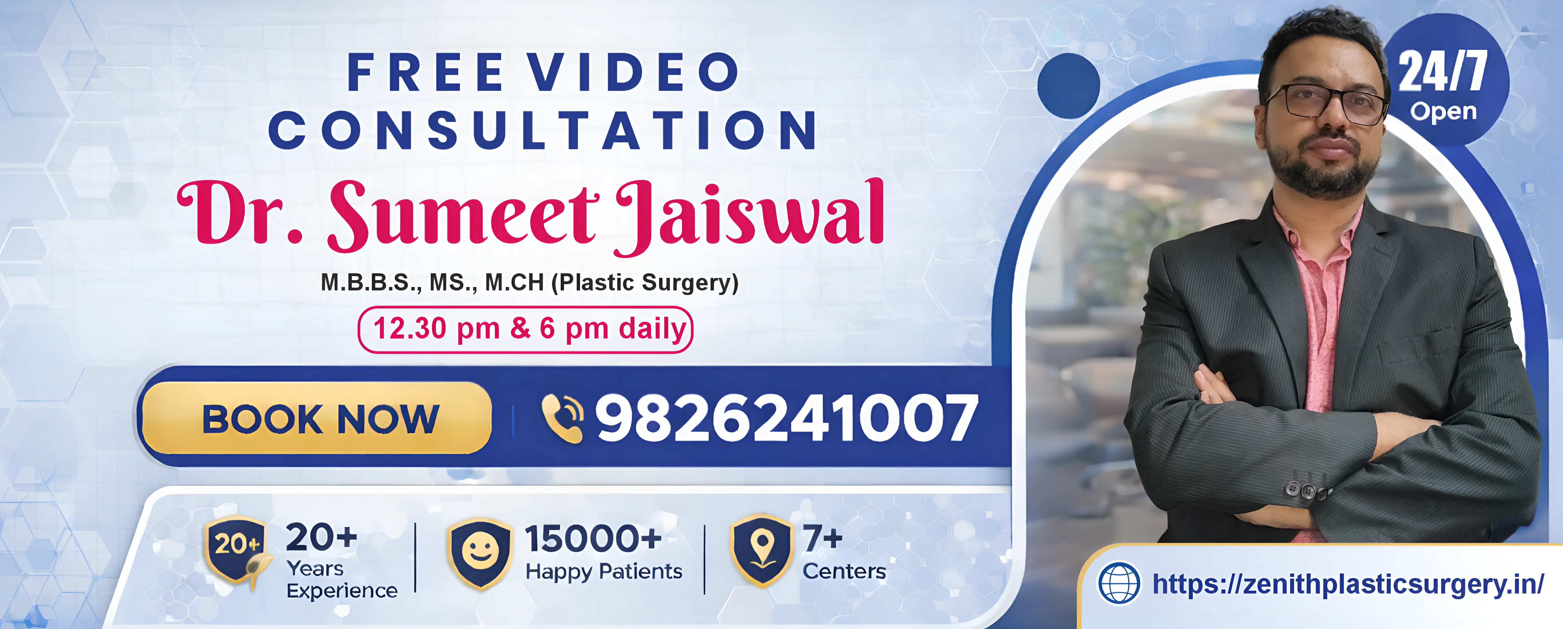 Free Video Consultation Dr Sumeet Jaiswal